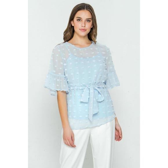 Rachell`s Boutique Tops - A Pom-pom Top